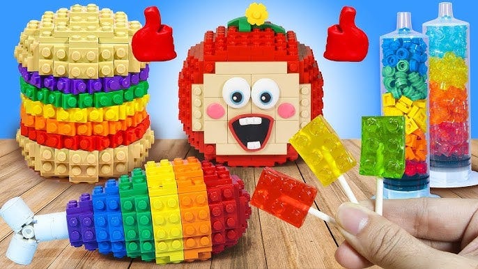 🔴 [LIVE] LEGO MUKBANG RAINBOW Burgers & Fried Chicken, Fast food - Stop  Motion Cooking & Asmr - YouTube