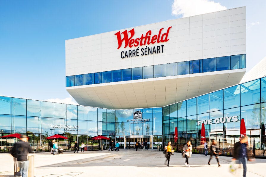 Unibail-Rodamco-Westfield prévoit un exercice 2022 en croissance