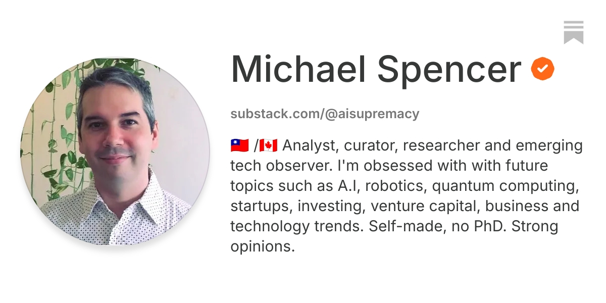 Michael Spencer | Substack