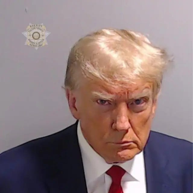 Historic Trump mugshot released after arrest in Atlanta, Georgia Historic Trump mugshot released after arrest in Atlanta, Georgia