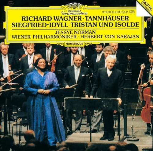 Play Wagner: Tannhäuser Overture; Siegfried-Idyll; Tristan und Isolde by Jessye Norman, Richard Wagner, Wiener Philharmoniker & Herbert von Karajan on Amazon Music Play Wagner: Tannhäuser Overture; Siegfried-Idyll; Tristan und Isolde by Jessye Norman, Richard Wagner, Wiener Philharmoniker & Herbert von Karajan on Amazon Music