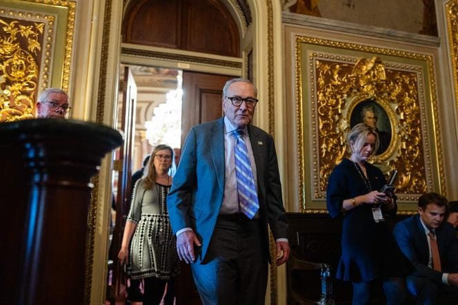US government shutdown: Democrats split in the Senate, paving the way to end budget deadlock US government shutdown: Democrats split in the Senate, paving the way to end budget deadlock