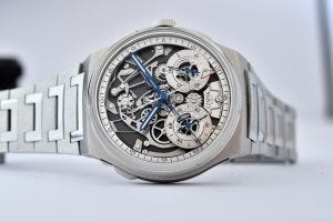 Czapek & Cie. make a splash at Geneva Watch Days 2021 with a Rattrapante visible on the dial side.