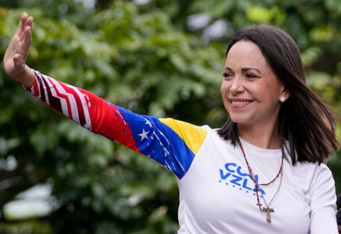 🕊️NOBEL: Maria Corina Machado awarded prize for Peace