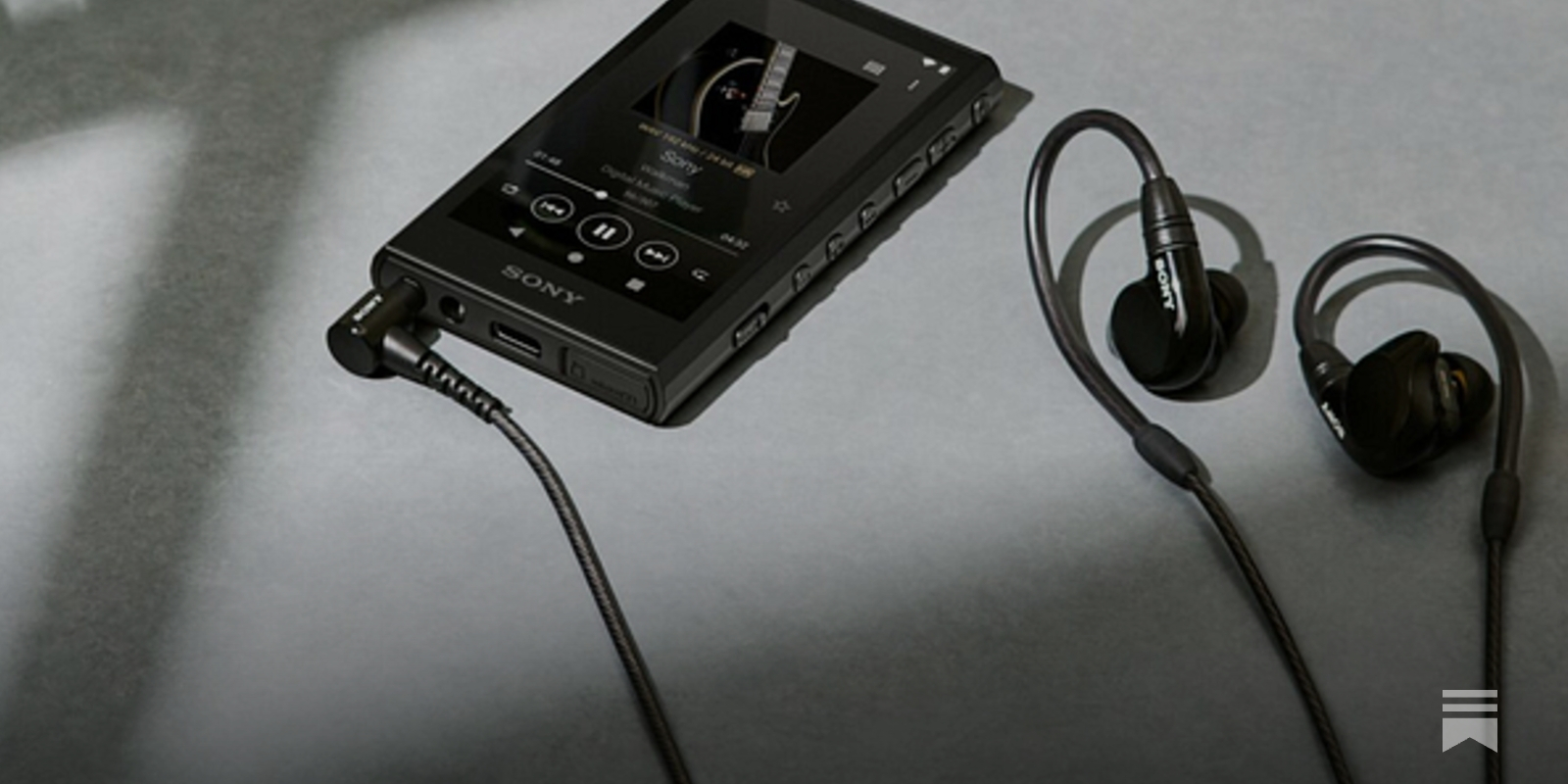 Walkman NW-A306 blends style with HD audio
