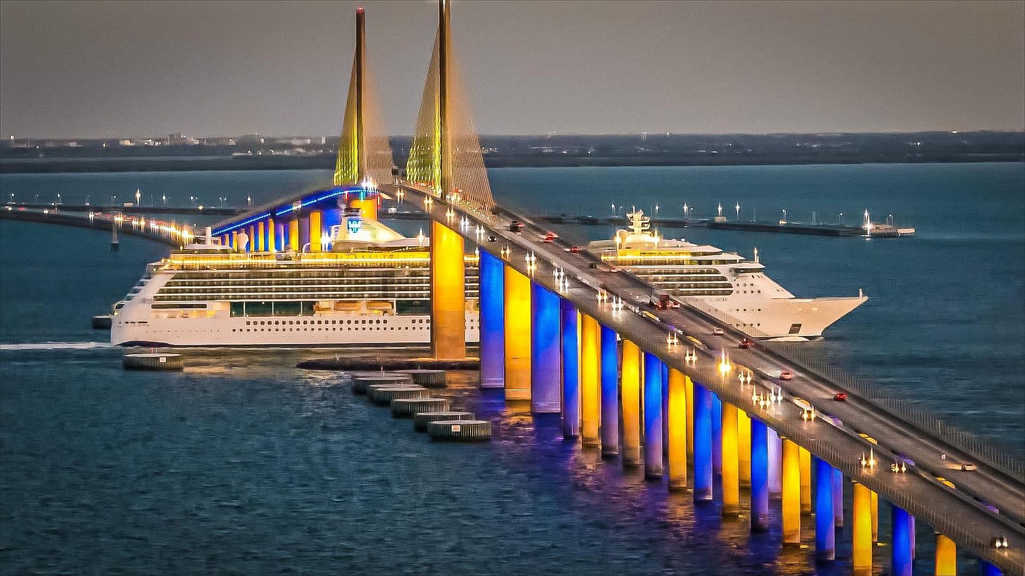 Sunshine Skyway Cruise Port Sunshine Skyway Cruise Port