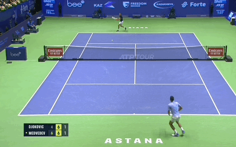 Astana 2022: How Novak Djokovic defeated Daniil Medvedev