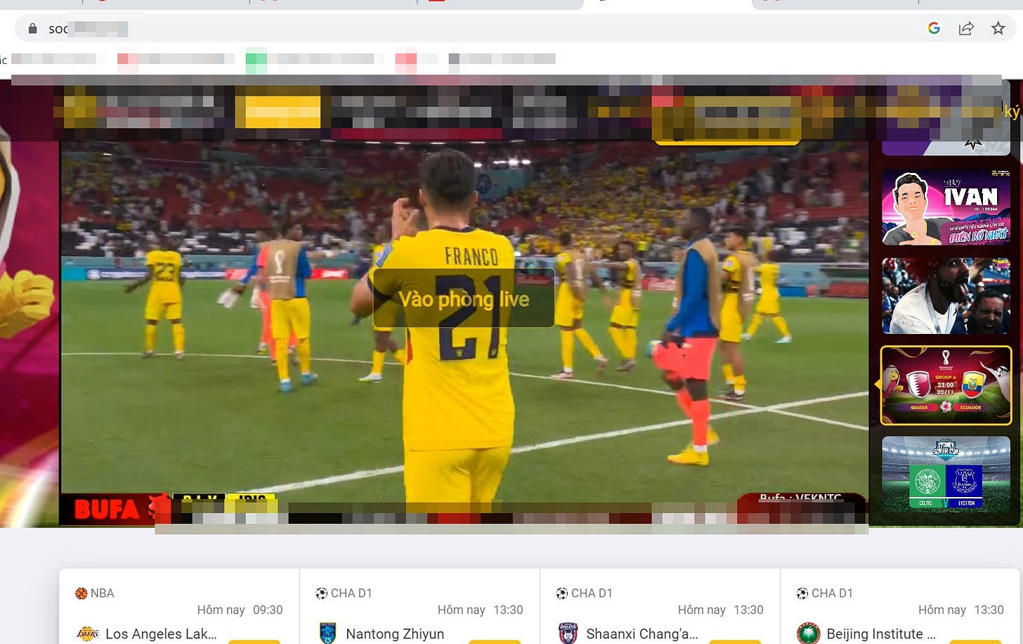 Trang tin điện tử tiếp tay web bóng đá lậu, lộng hành mùa World Cup