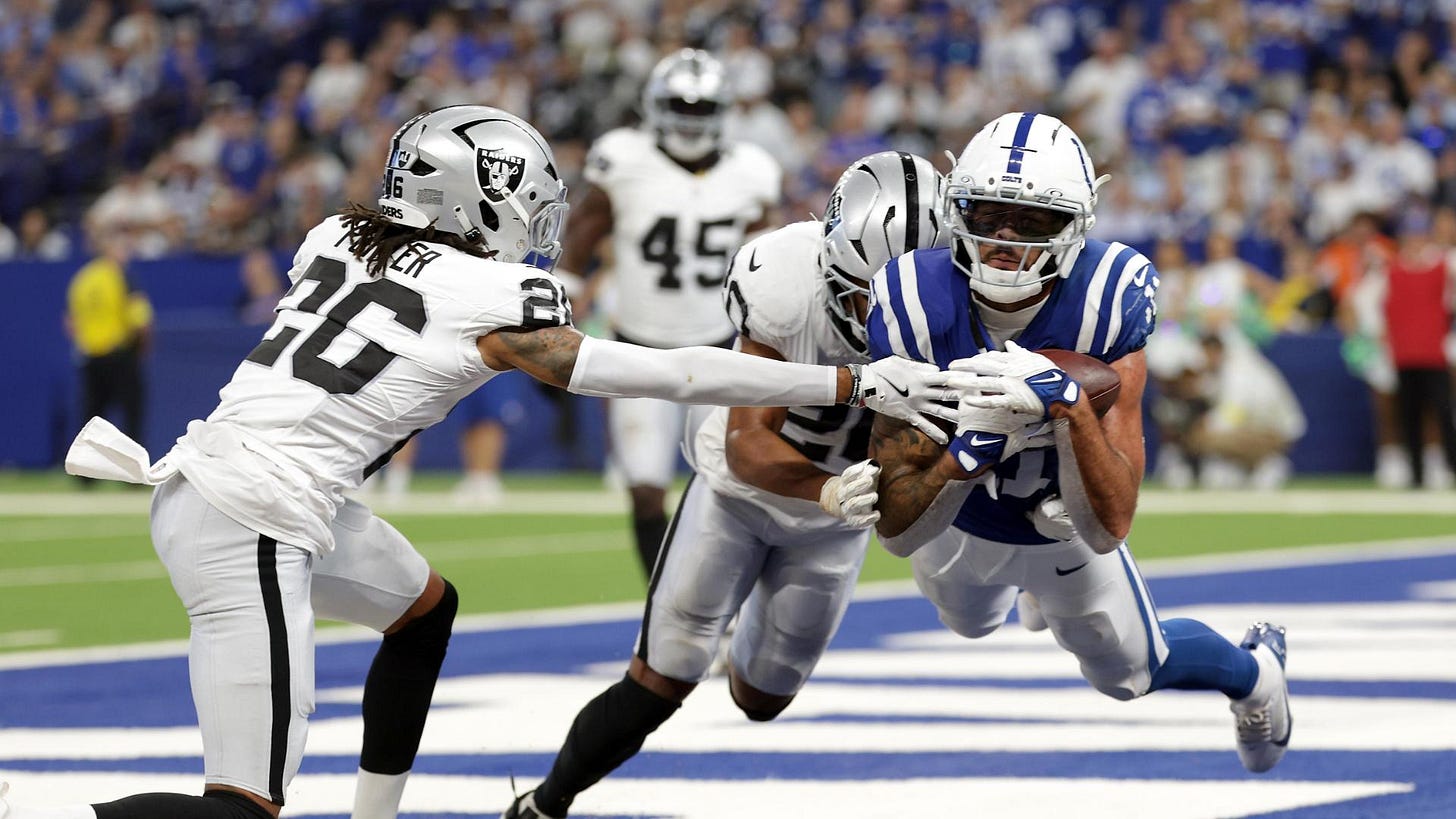 Colts 40-6 Raiders (Oct 5, 2025) Final Score - ESPN