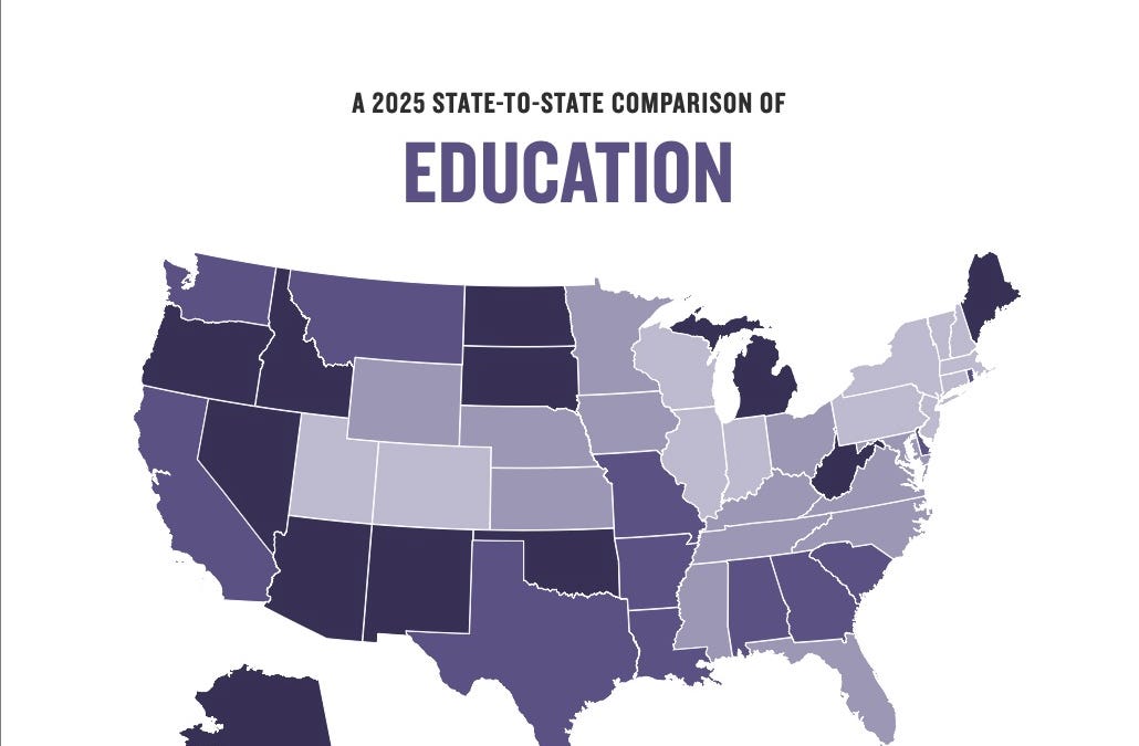 Status Rate How States Rate on K-12 Education - by John Droz
