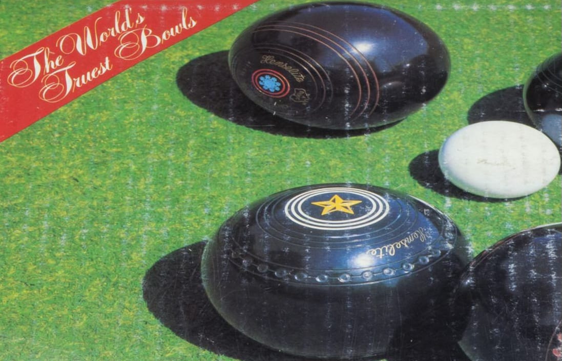 Picture of bowls on a green