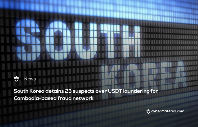 South Korea Detains 23 Individuals in USDT Money Laundering Investigation