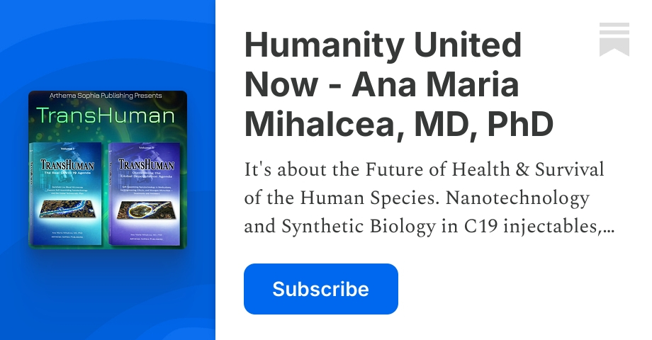 Humanity United Now - Ana Maria Mihalcea, MD, PhD | Substack