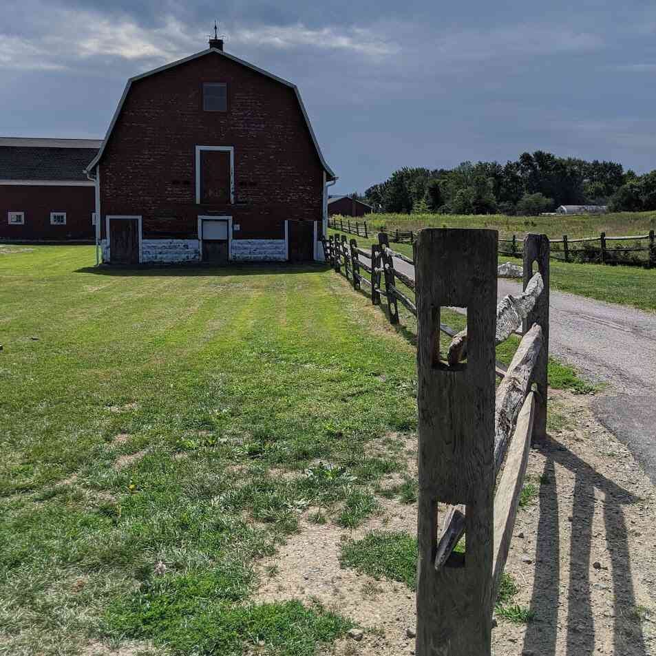 Knox Farm State Park fence Knox Farm State Park fence