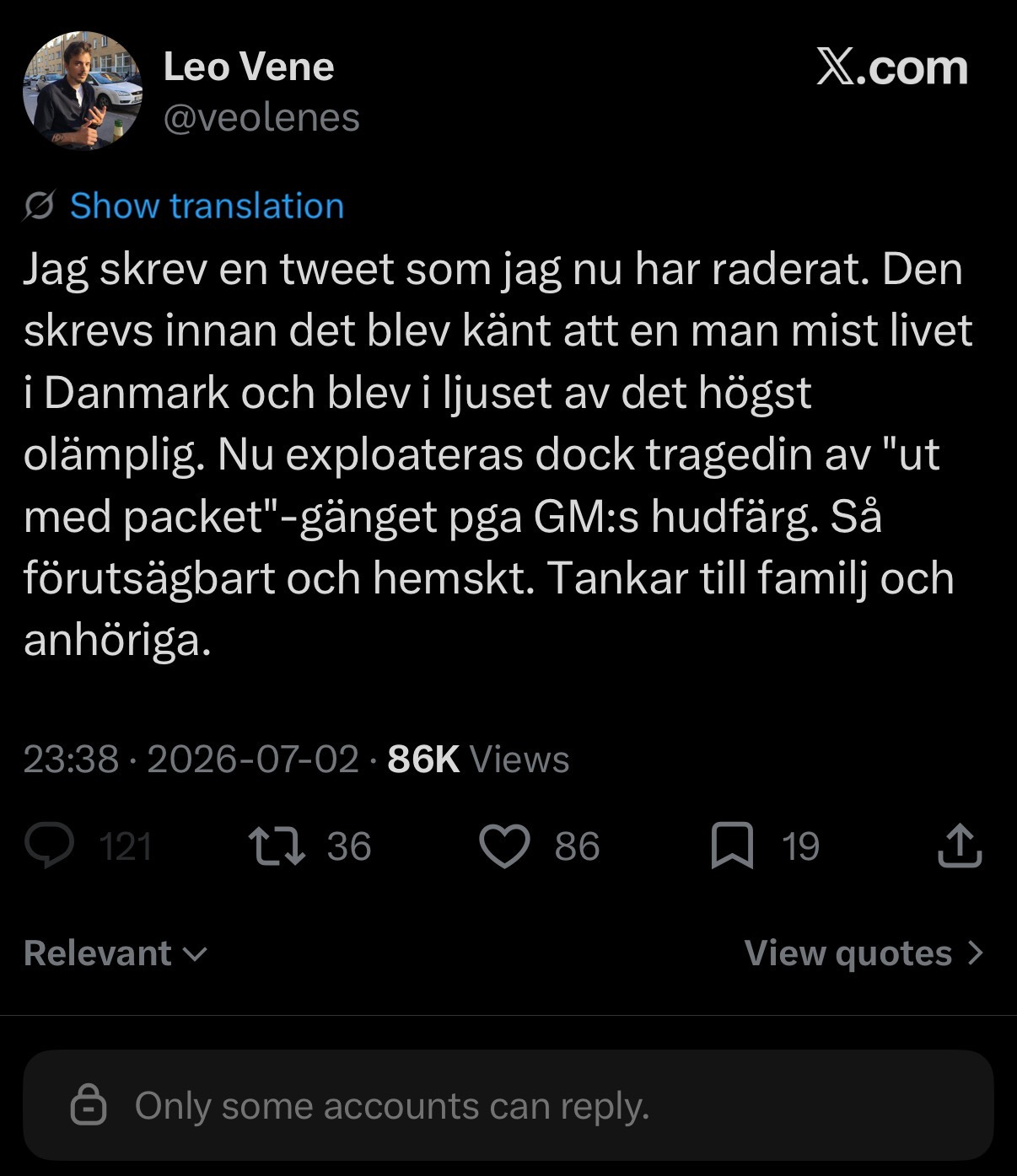 leo vene leo vene