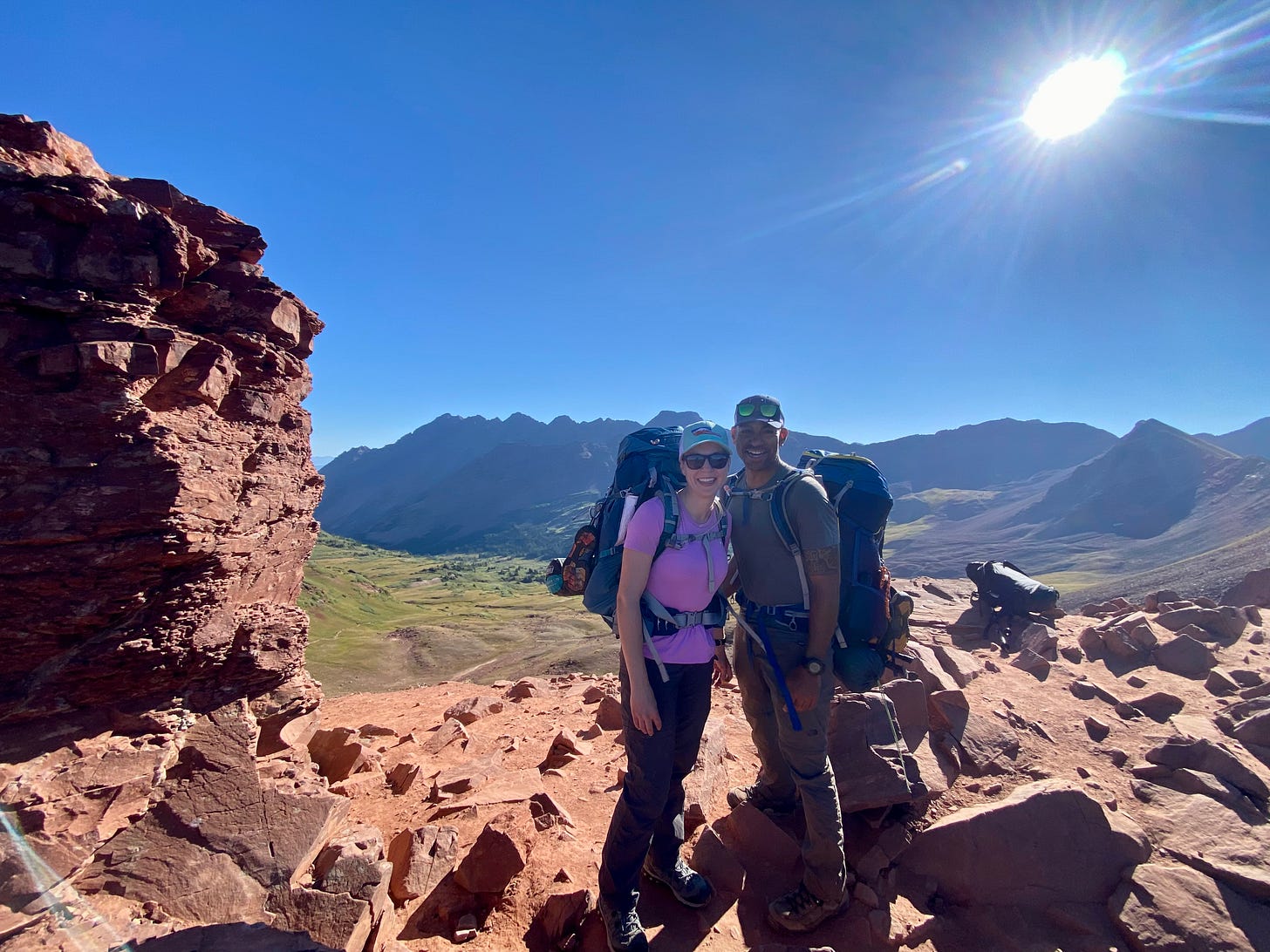 Kat Saks and LeVon Terry on Four Pass Loop