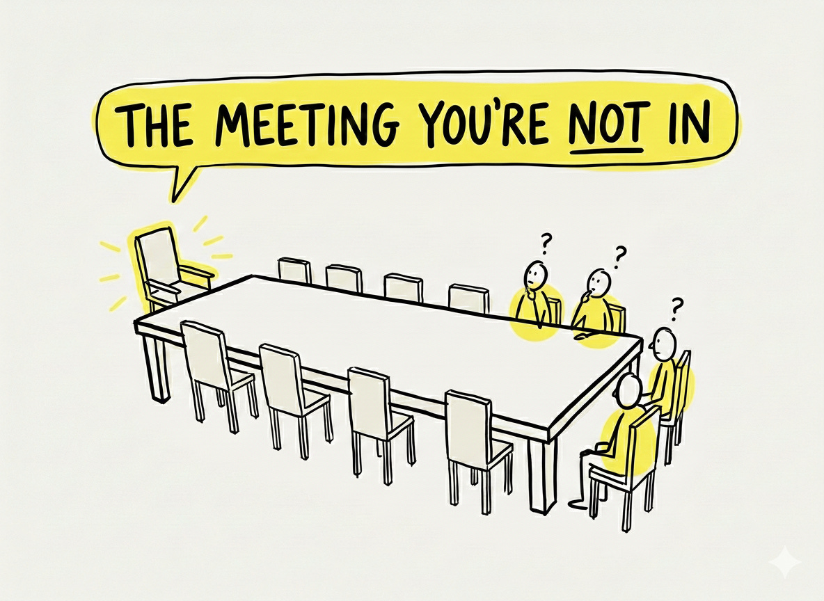 The Meeting You’re Not In