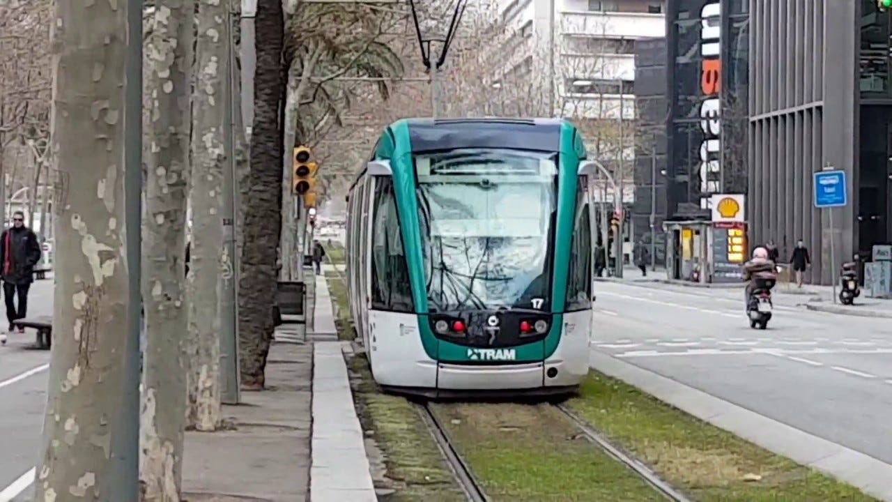 Barcelona Tram picture Barcelona Tram picture