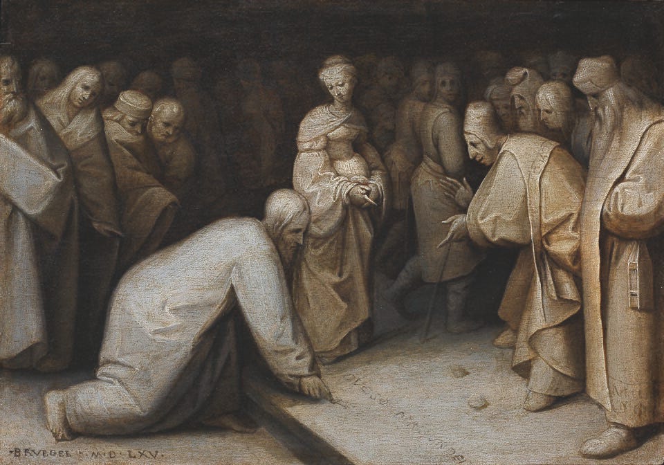 File:Anonymous copy of Pieter Bruegel (I) - Christ and the Woman Taken in Adultery - Academia Carrara.jpg