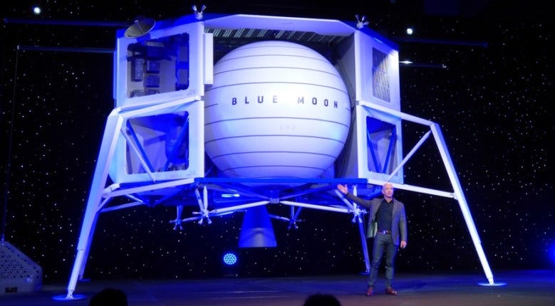 Blue Origin unveils lunar lander - SpaceNews