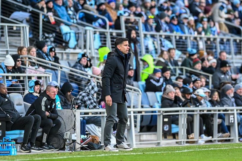 MNUFC manager Eric Ramsay MNUFC manager Eric Ramsay