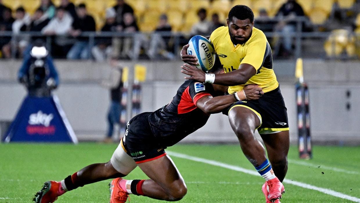 Hurricanes stun Super Rugby Pacific-leading Chiefs after losing star winger Kini Naholo | The Post Hurricanes stun Super Rugby Pacific-leading Chiefs after losing star winger Kini Naholo | The Post