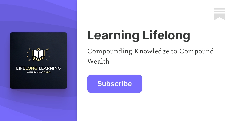 Learning Lifelong | Pankaj Garg | Substa...