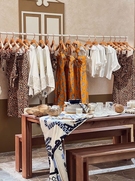 The summer pop-up at Le Bon March in Paris