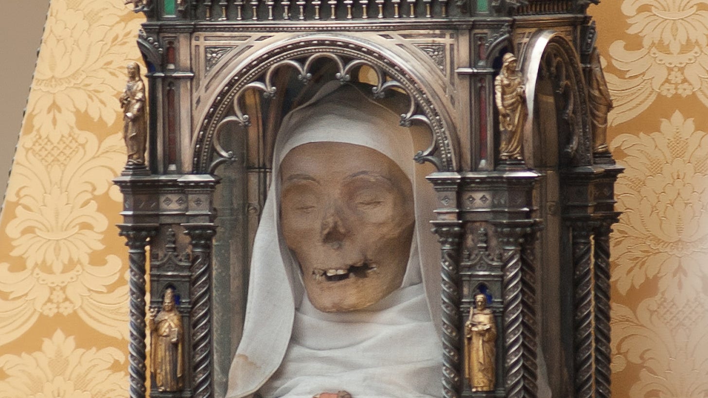 The Truth About St. Catherine's Preserved Head The Truth About St. Catherine's Preserved Head