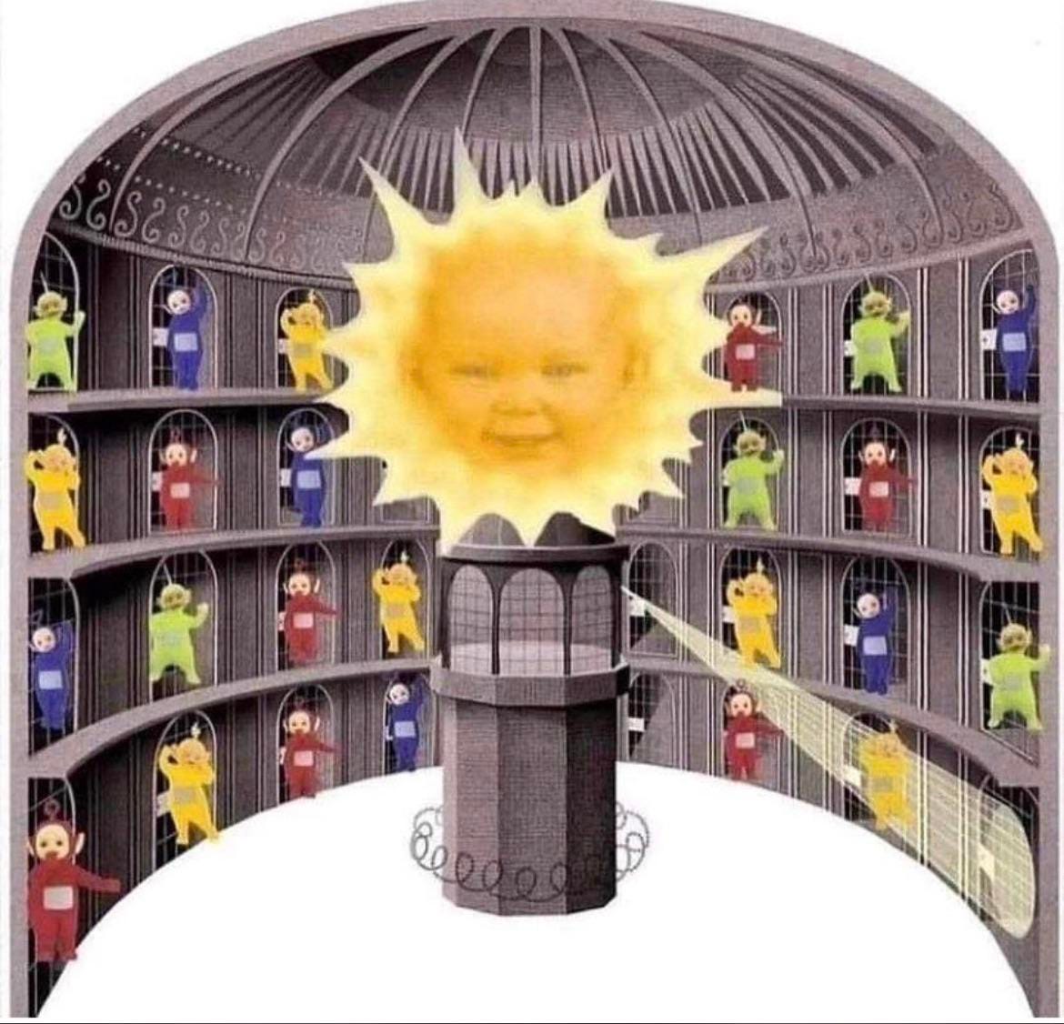 Does Teletubbies panopticon go hard? : r/hardimages Does Teletubbies panopticon go hard? : r/hardimages