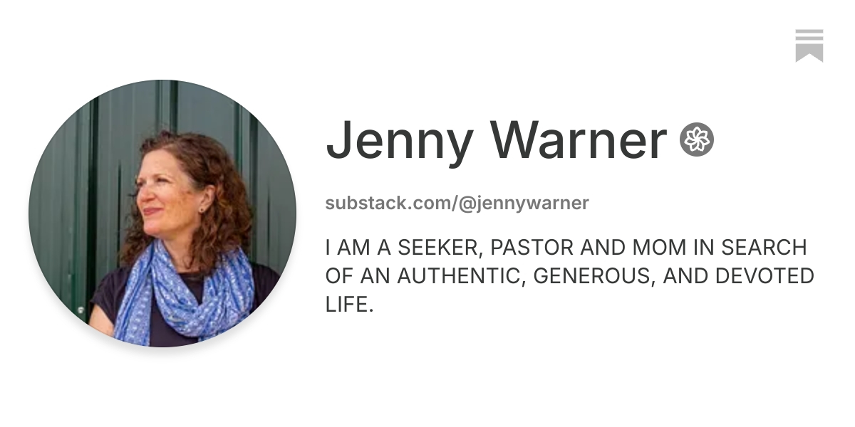 Jenny Warner | Substack