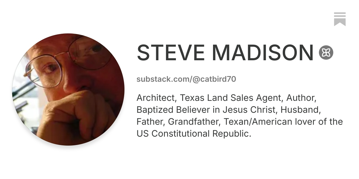 STEVE MADISON | Substack