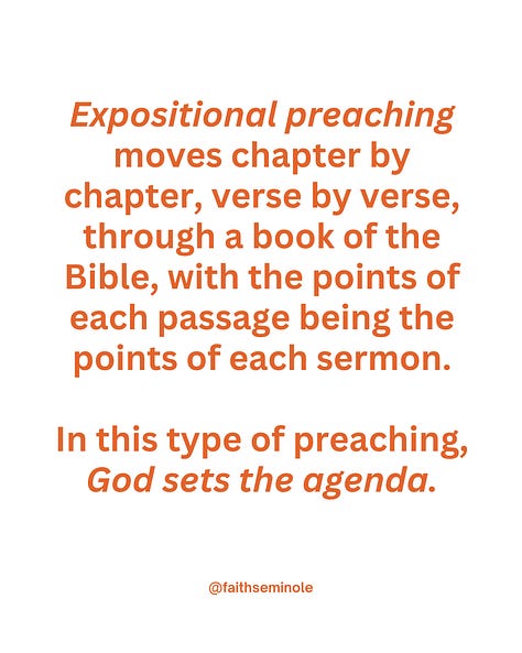 expositional preaching