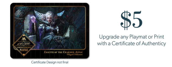 LAUNCHED: Magali Villeneuve Playmat Collection LAUNCHED: Magali Villeneuve Playmat Collection