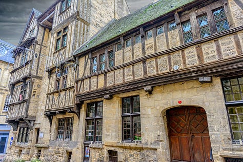 The streets of Bayeux