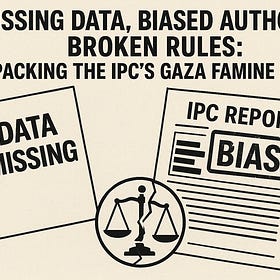 Missing Data, Biased Authors, Broken Rules: Unpacking The IPC's Gaza Famine Report 