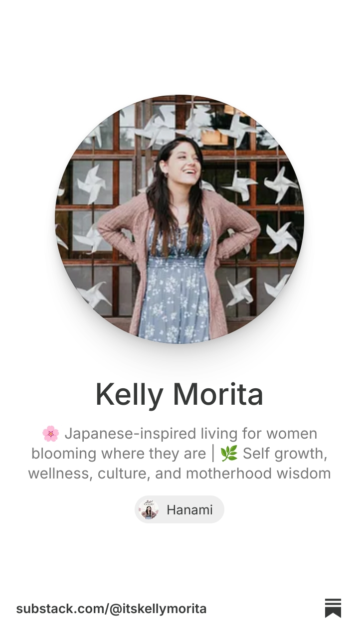 Kelly Morita | Substack