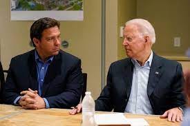 Florida Gov. Ron DeSantis parts with Donald Trump in response to Surfside  tragedy