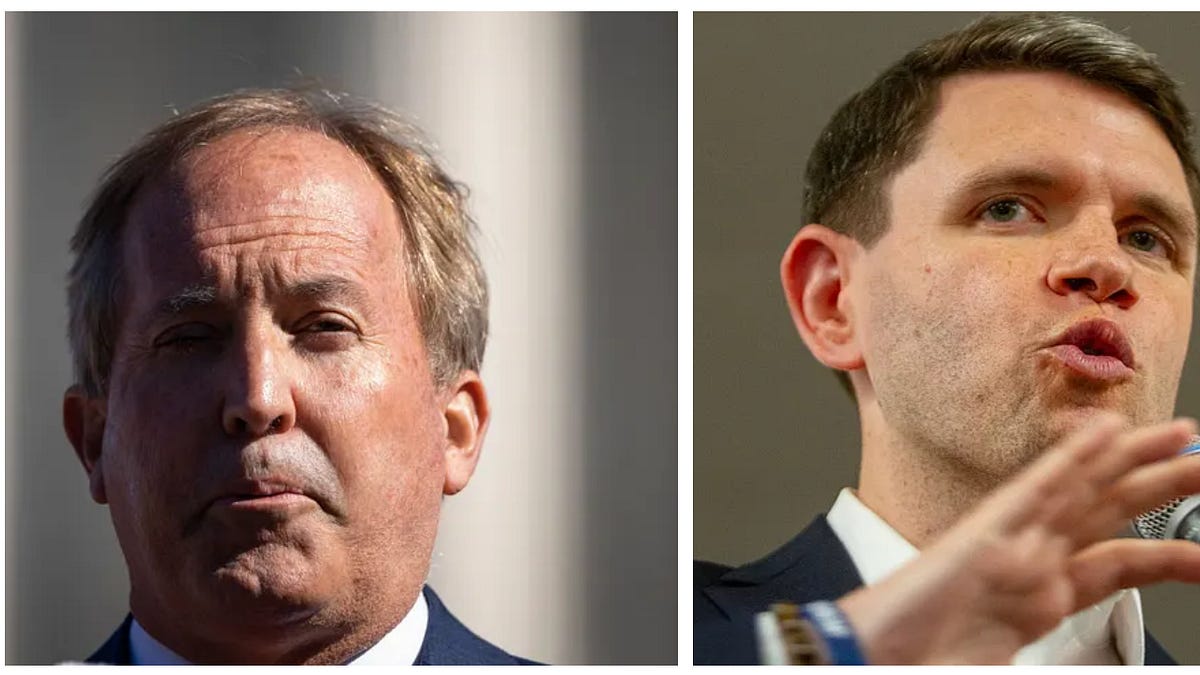 Paxton Blasts Talarico’s Lack of Criminal Record