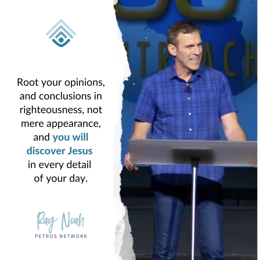 A Baptism of Clear Seeing - Ray Noah | Faith in Motion