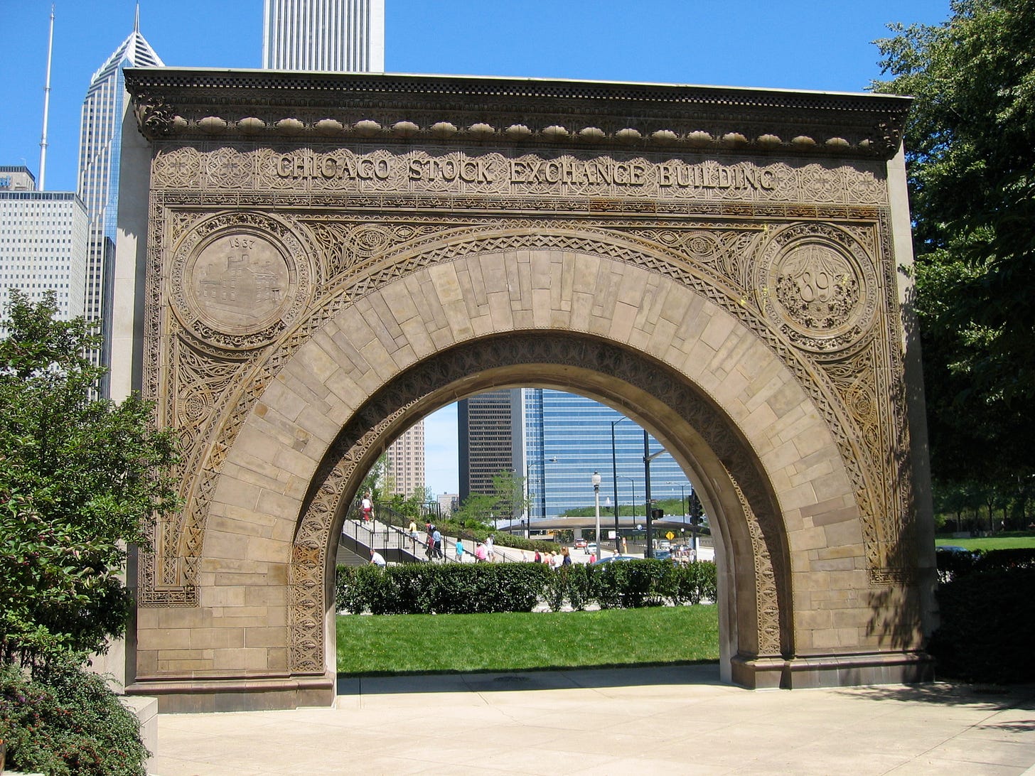 Chicago Stock Exchange Arch - Wikipedia
