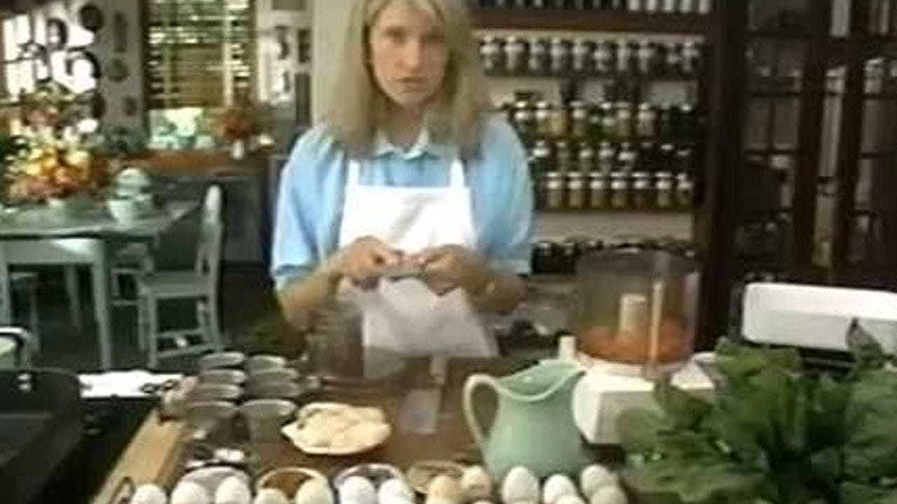 Throwback Classics: Secrets of Entertaining (1988) - Martha Stewart TV
