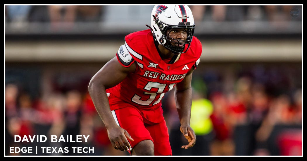 2026 NFL Draft Profile: EDGE David Bailey (Texas Tech)