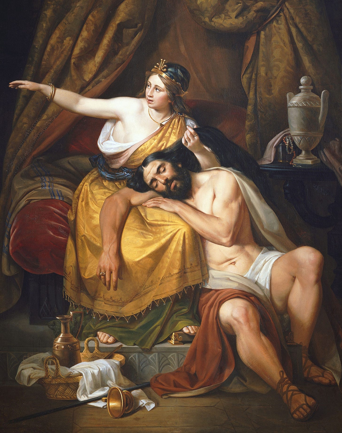 Was Samson's true weakness his hair or Delilah? | National ... Was Samson's true weakness his hair or Delilah? | National ...