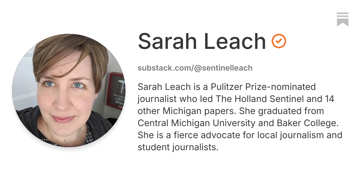 Sarah Leach | Substack