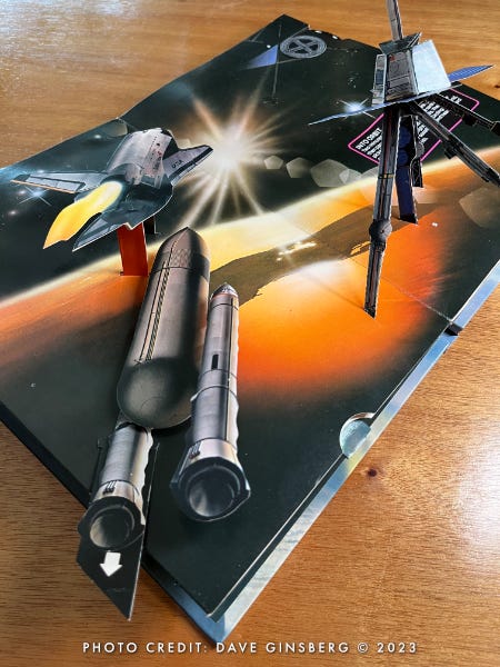 Into orbit