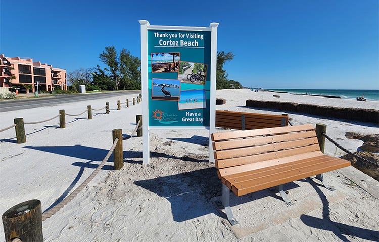 New Parking and Amenities Coming to Cortez Beach North End