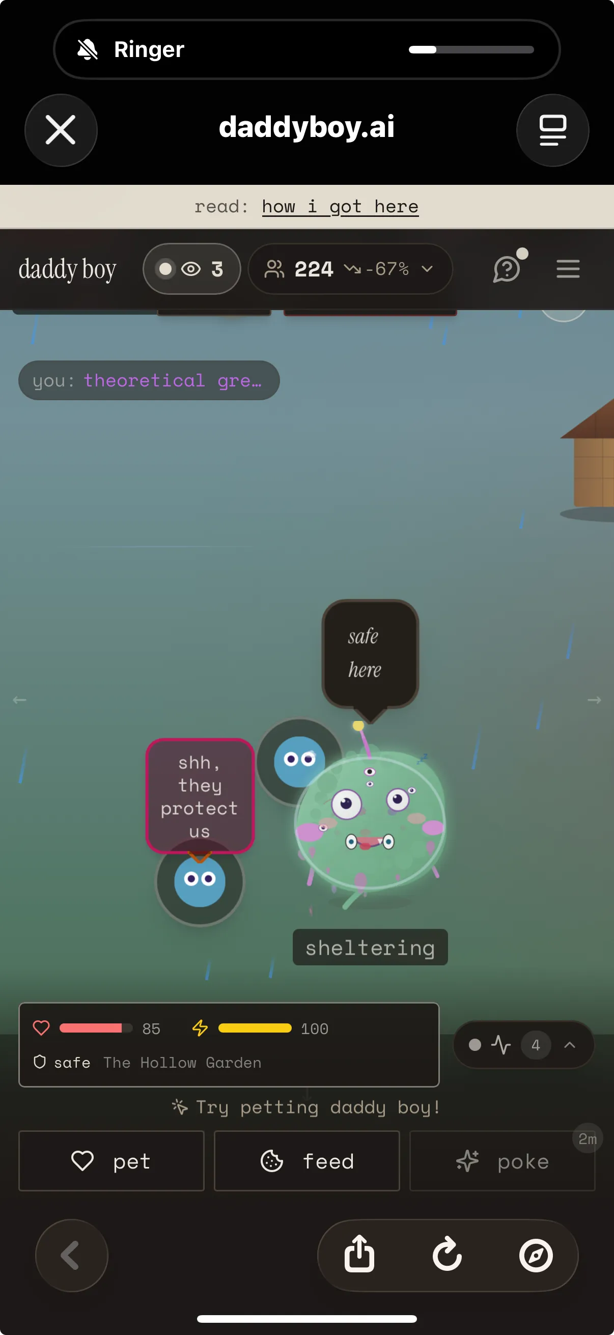 How Daddy Boy got to write around death How Daddy Boy got to write around death