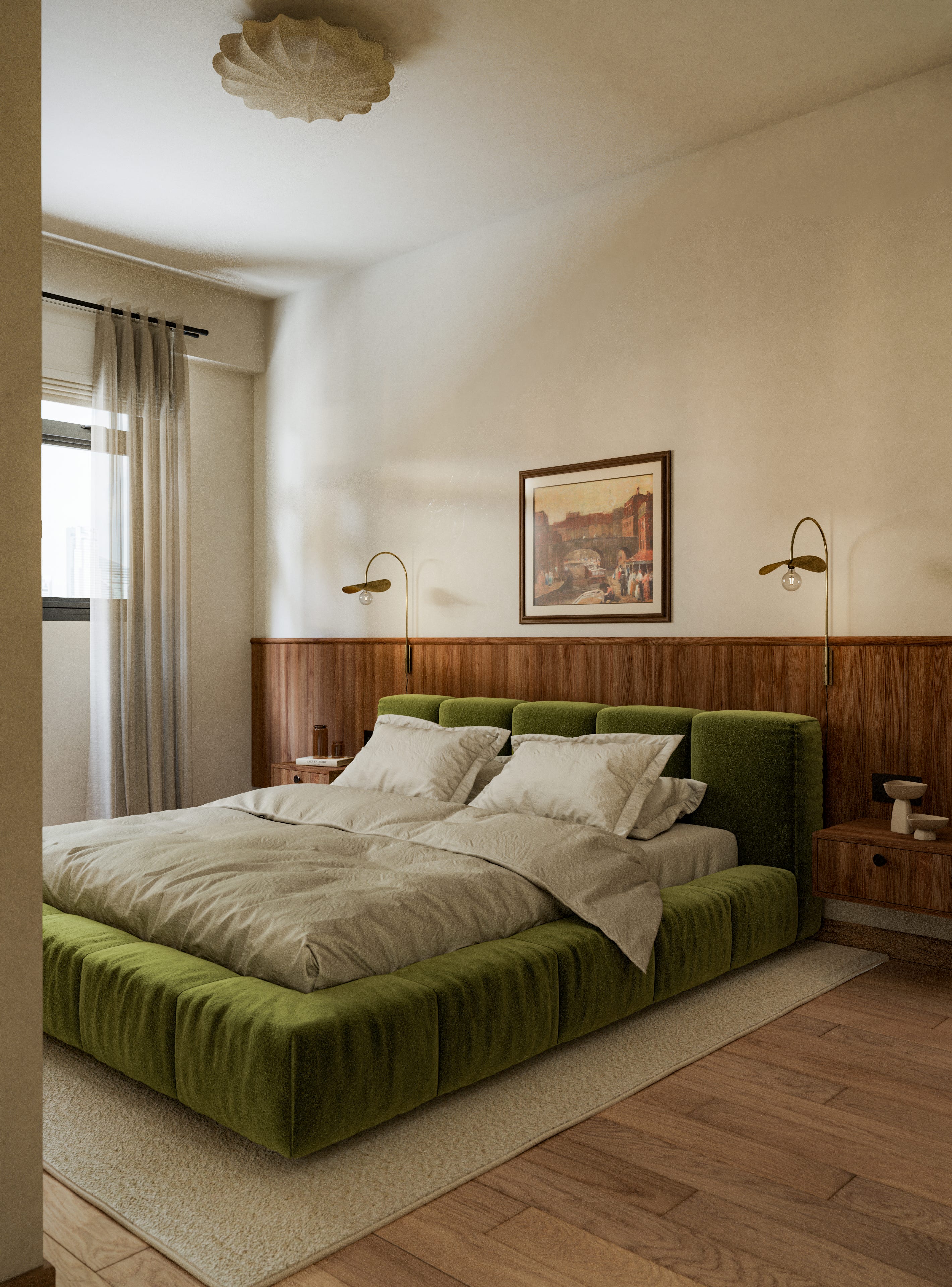 Mid Century Bedroom