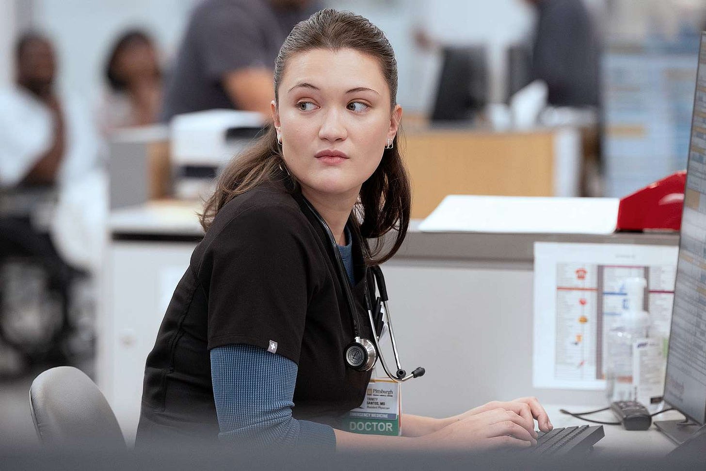 Isa Briones Says 'The Pitt' Season 2 Shows 'Different Side' of Dr. Santos (Exclusive) Isa Briones Says 'The Pitt' Season 2 Shows 'Different Side' of Dr. Santos (Exclusive)